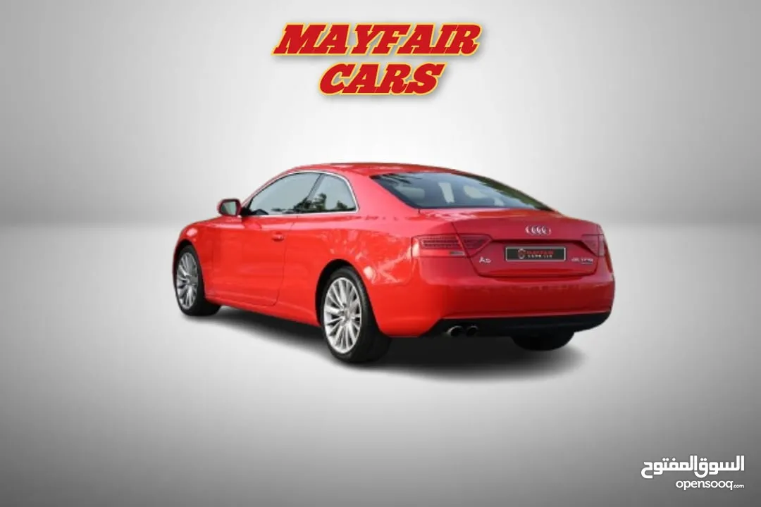 0% DP - FSH - AUDI A5 COUPE 4WD- GCC SPECS - FIRST OWNER