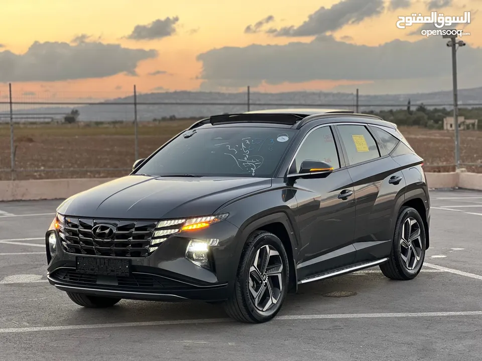هونداي توسان/2023  HTRAC فل الفل فتحة سقف بانوراما  4x4 ///240Hp   ( Haybrid) 1600cc