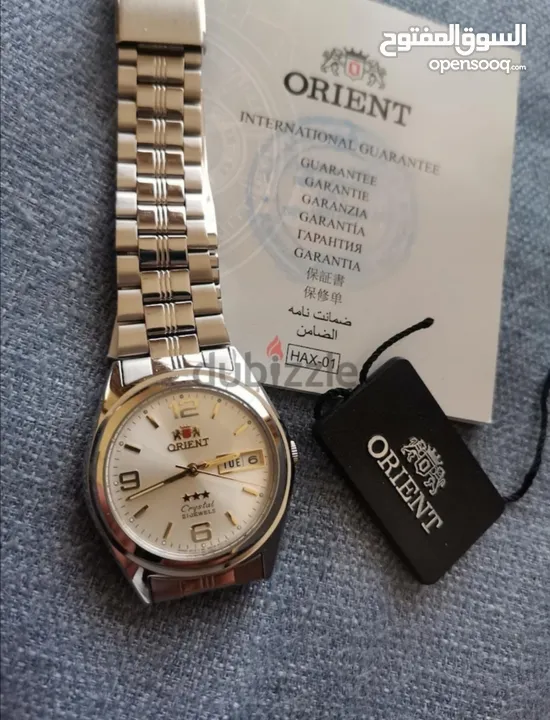 Orient watch Vintage with warranty good condition