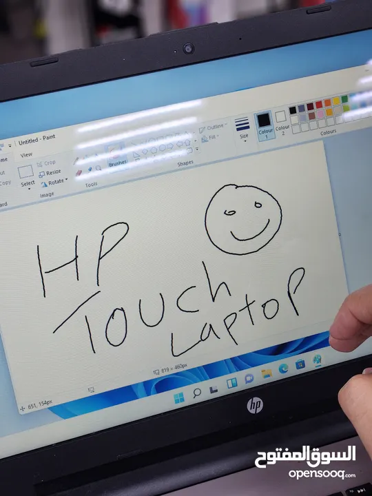 Hp Touch Screen Laptop - 8GB Ram - 500 GB Storage