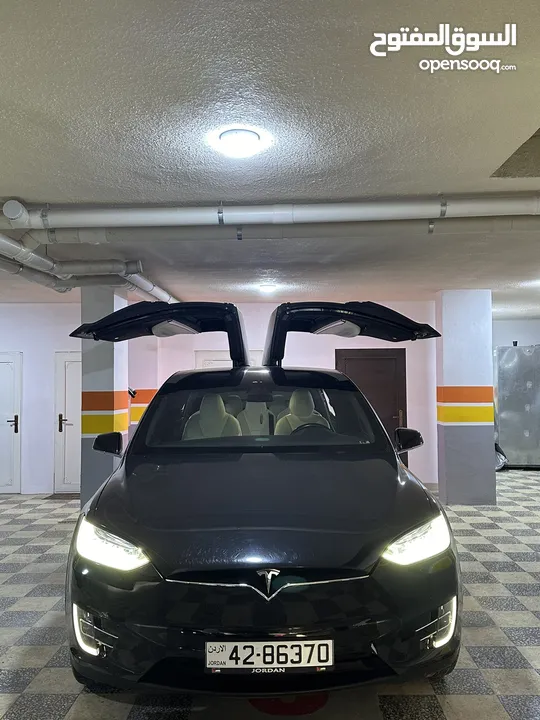 Tesla x 90D  model 2016 تسلا للبيع