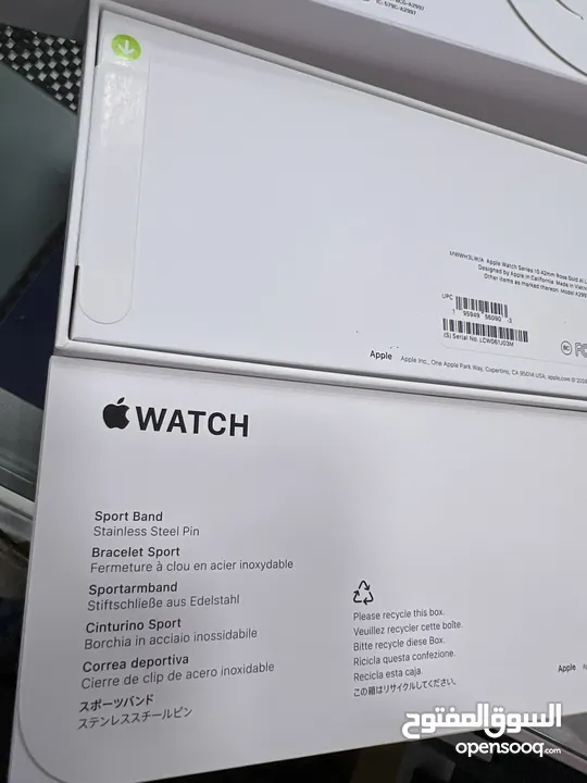 Apple Watch Series 10 (46mm) ساعة ابل الجيل العاشر الجديدة كليا من ابل جديدة كفالة سنة من Apple