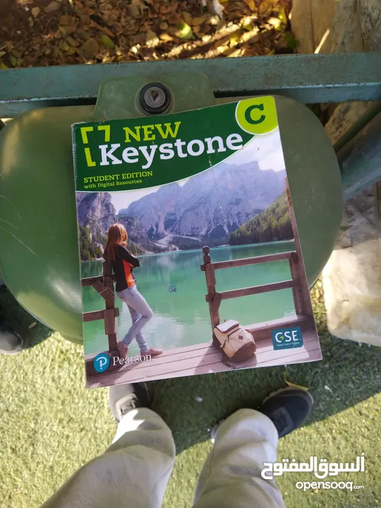 للبيع: كتب New Keystone صف الثامن – نسخة C بحالة ممتازة ونظيفة مع ملخصات مجانية!