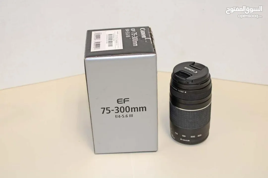 Canon 75-300 and 18-55