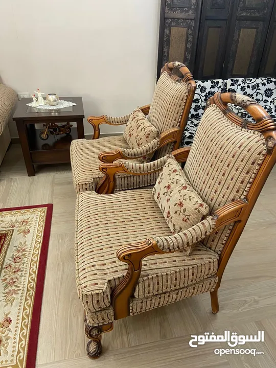 اثاث صالون 7 مقاعد