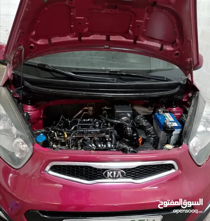 كيا مورننغ موديل 2015 ترخيص 2014 بصمه تشغيل شاشه اندرويد اكبر حجم