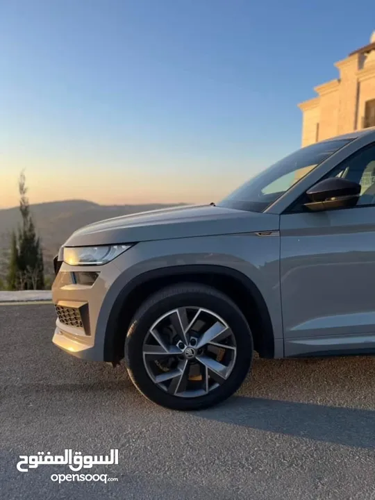 سكودا كودياك 2022 سبورت لاين فل اضافات دفع رباعي