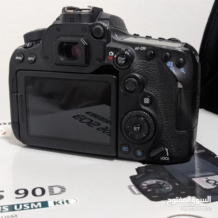 Canon EOS 90D with 18-135mm USM Lens