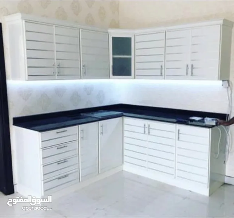 Aluminium kitchen cabinet new making and sale