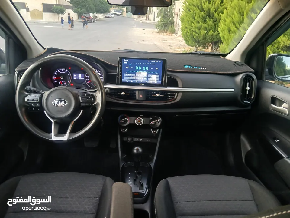 كيا بيكانتو 2019 بحالة ممتازة محرك 1250  فل كامل بدون جلد وفتحة