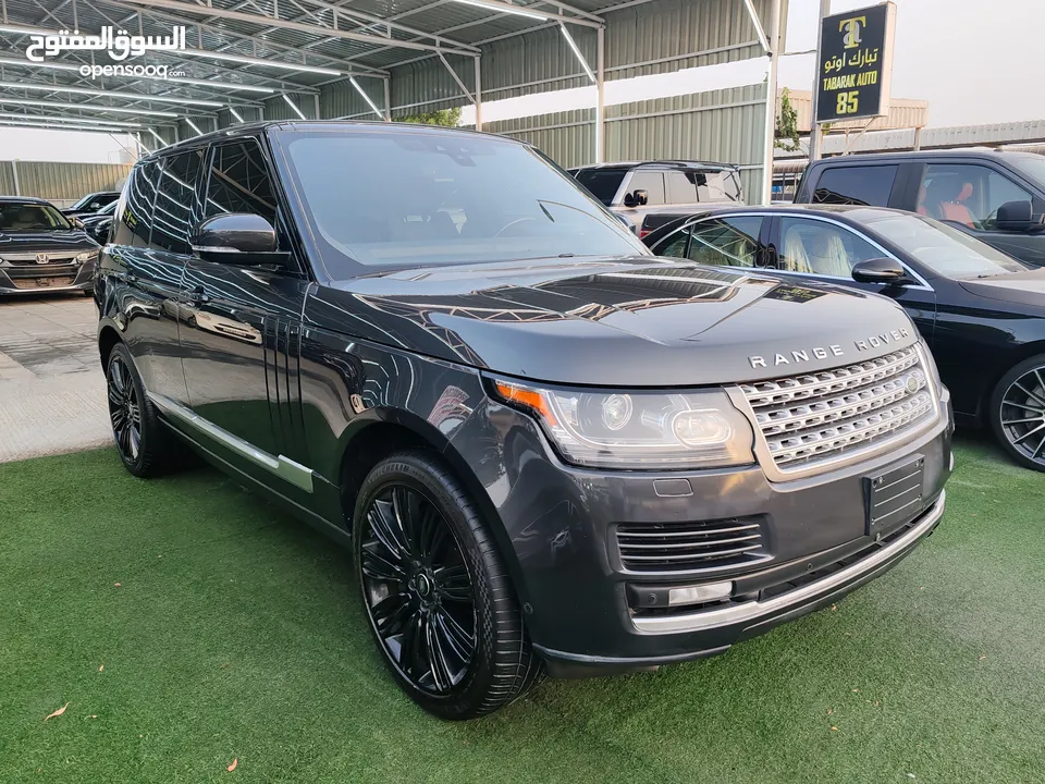 Range Rover supercharged model 2017