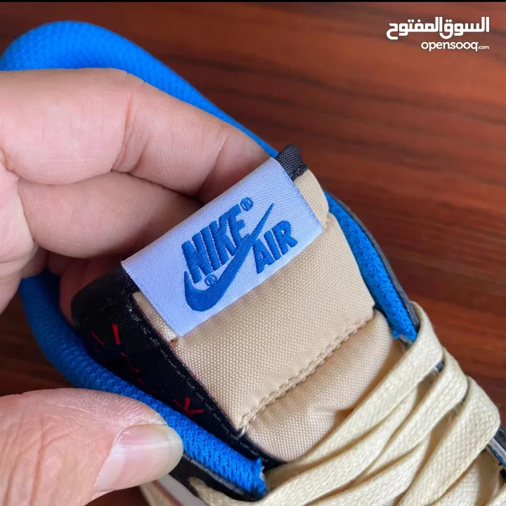 شوز إير جوردن 1 ترافيس سكوت X فريغمنت' shoes nike Jordan 1 Retro Low  Fragment x Travis Scott  حذاء