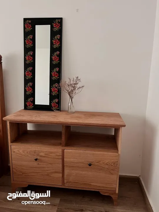 Handmade Oak Timber Console – 110x80x40 cm*