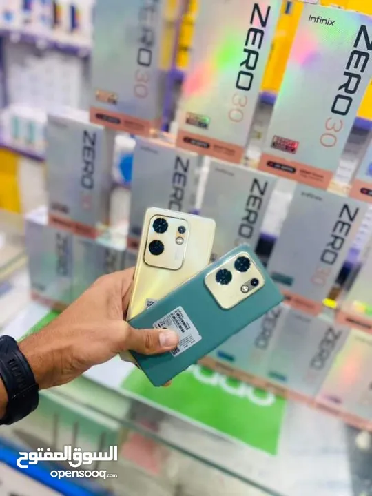 مستعمل اخو الجديد Zero 30 4G رام 16 جيجا 256 أغراضة والكرتونه الأصلية متوفر توصيل