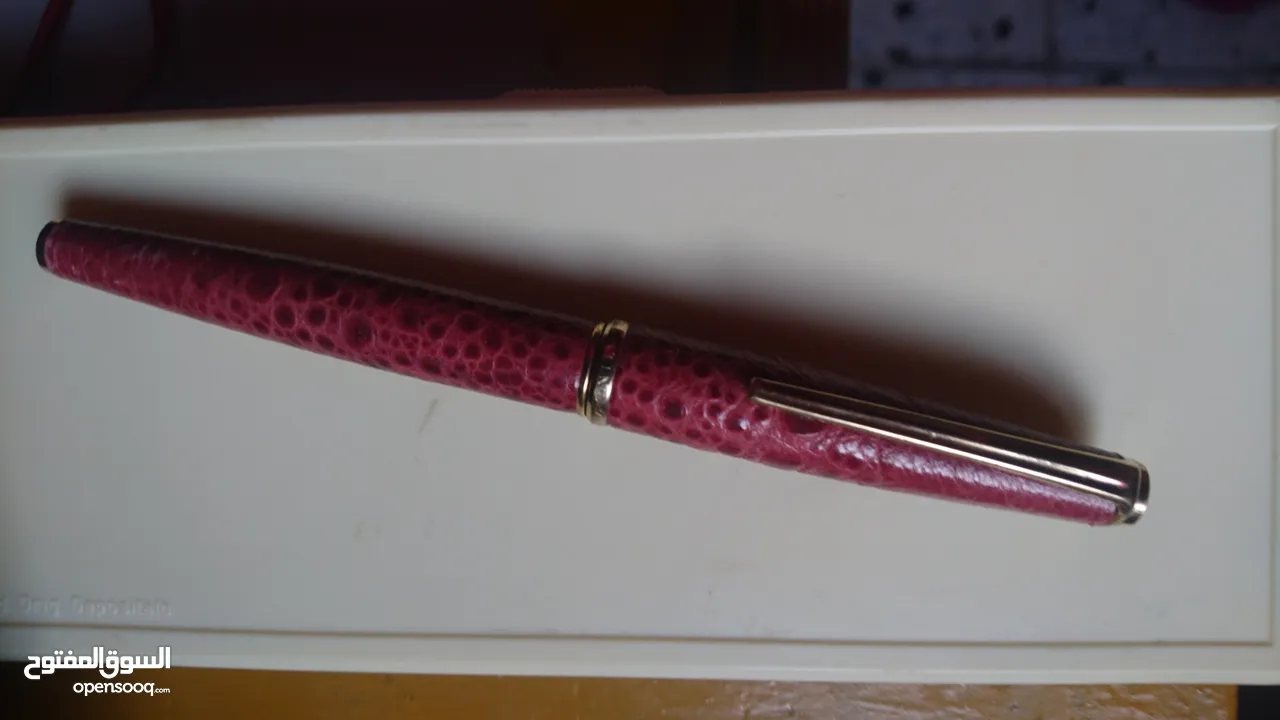 قلم حبر ياباني قديم ريشة ذهب عيار 18