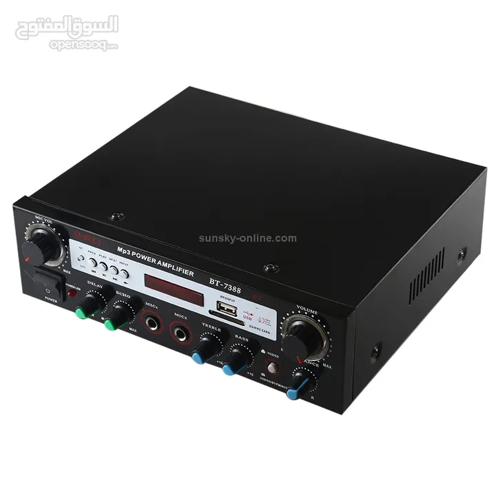 مضخم صوت AUDIO KARAOKE POWER AMPLIFIER BT-7388