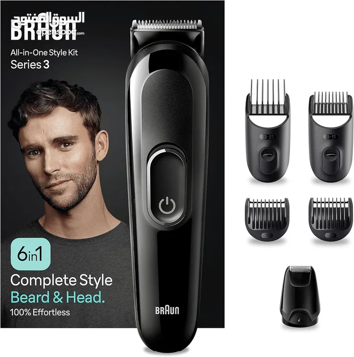 ماكنة حلاقة براون الاصليه وارد امريكا Braun 6-in1 All in One