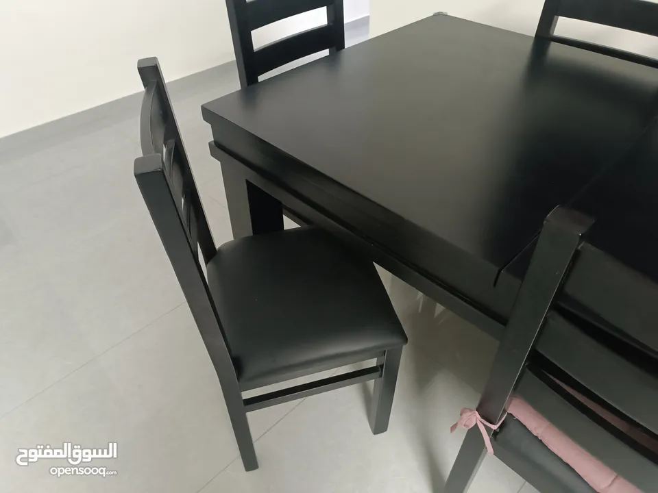 طاولة سفرة خشب زان