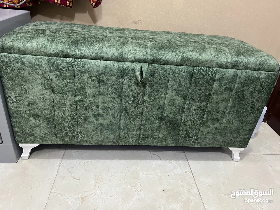 Sofa + side table