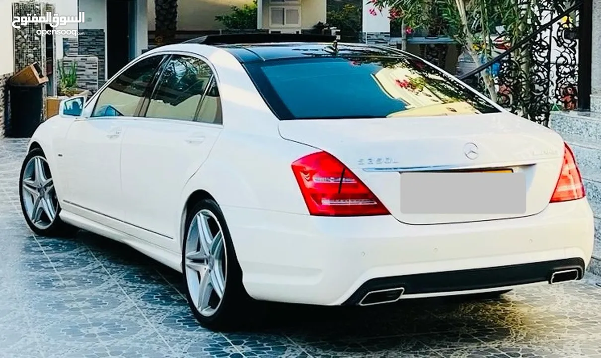 للبيع مرسيدس S350L - AMG خليجي وكالة الزواوي بدون حوادث وصبغة الوكالة