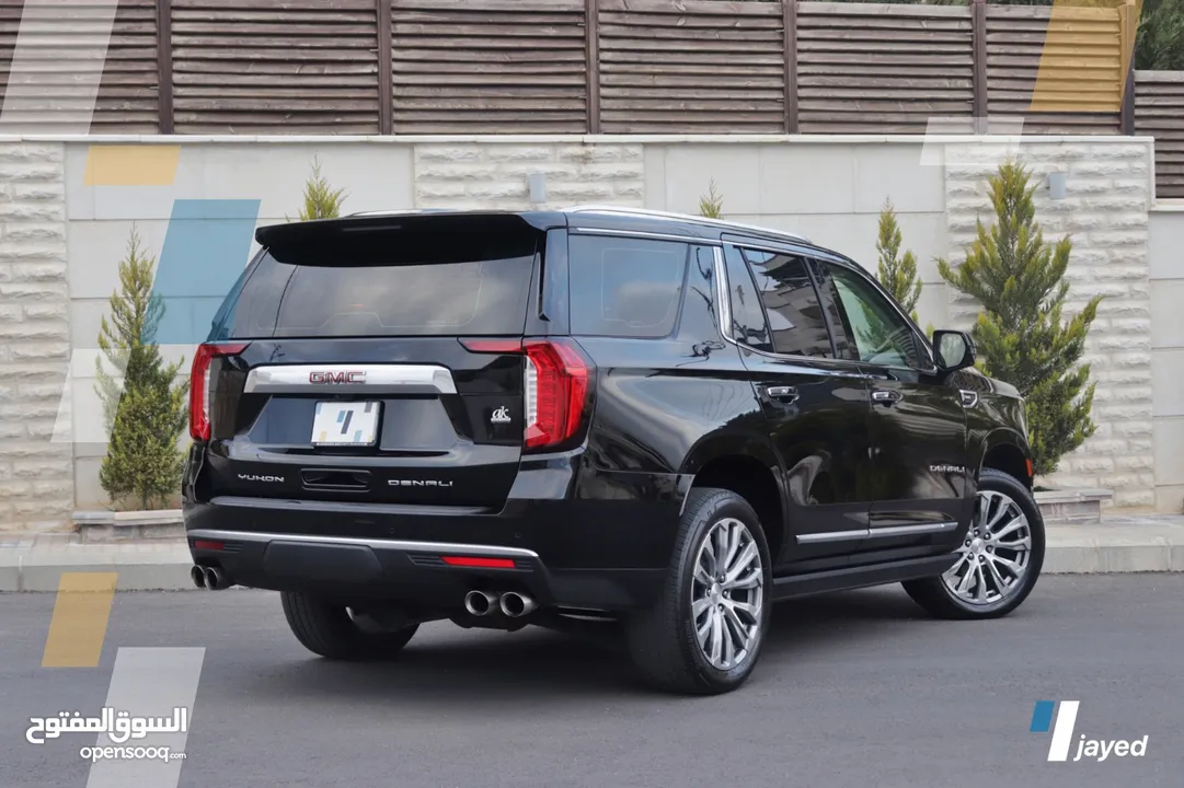 GMC Yukon Denali 2022 جي ام سي يوكن دينالي للبيع بحالة الوكالة تحت الكفالة2027