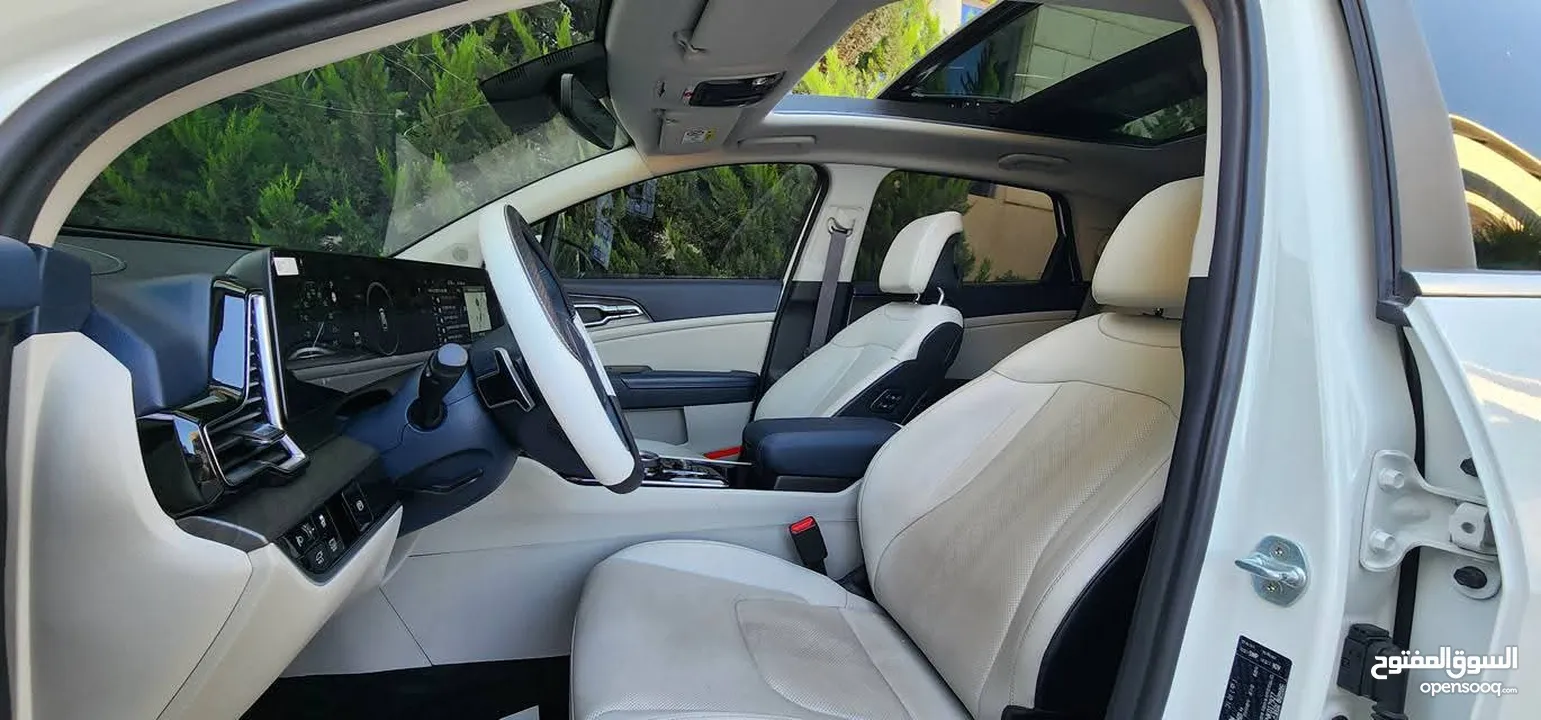 كيا سبورتاج 2023 فل اضافات كوري هايبرد