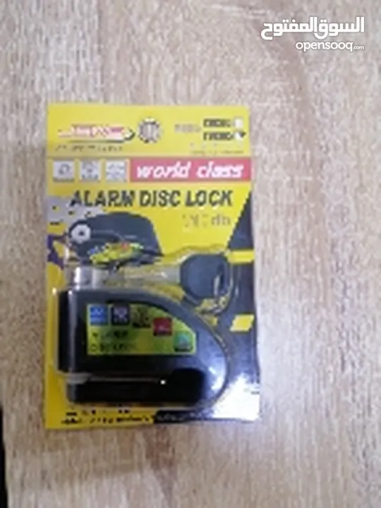 Disc Lock Alarm System