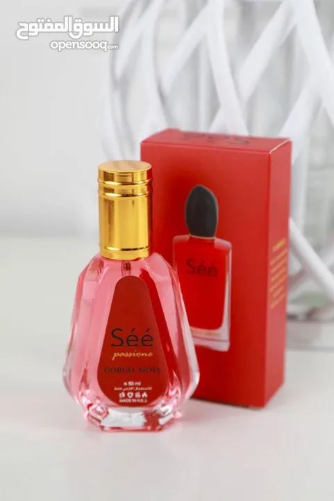 *10* علب عطور حجم *50* مل  شامل التوصيل