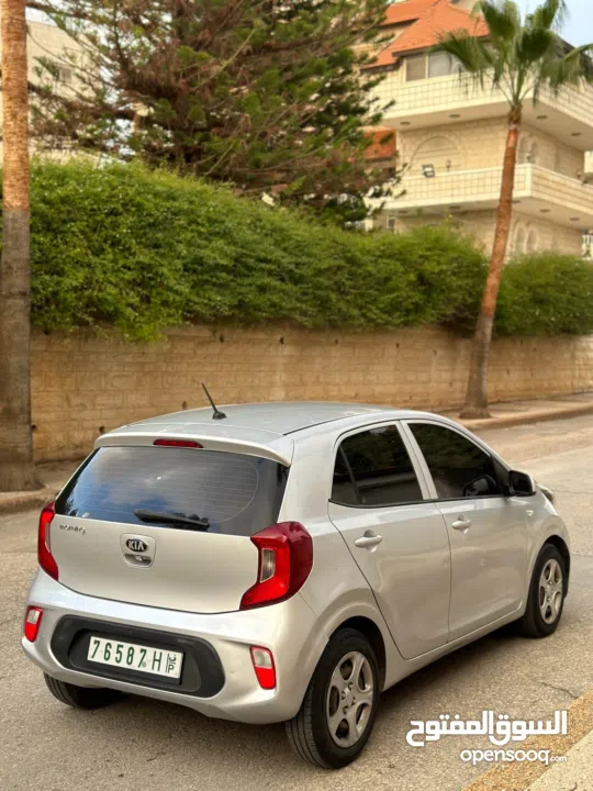 kia bekanto 2018 بالرخصة ترخيص تامين طويل
