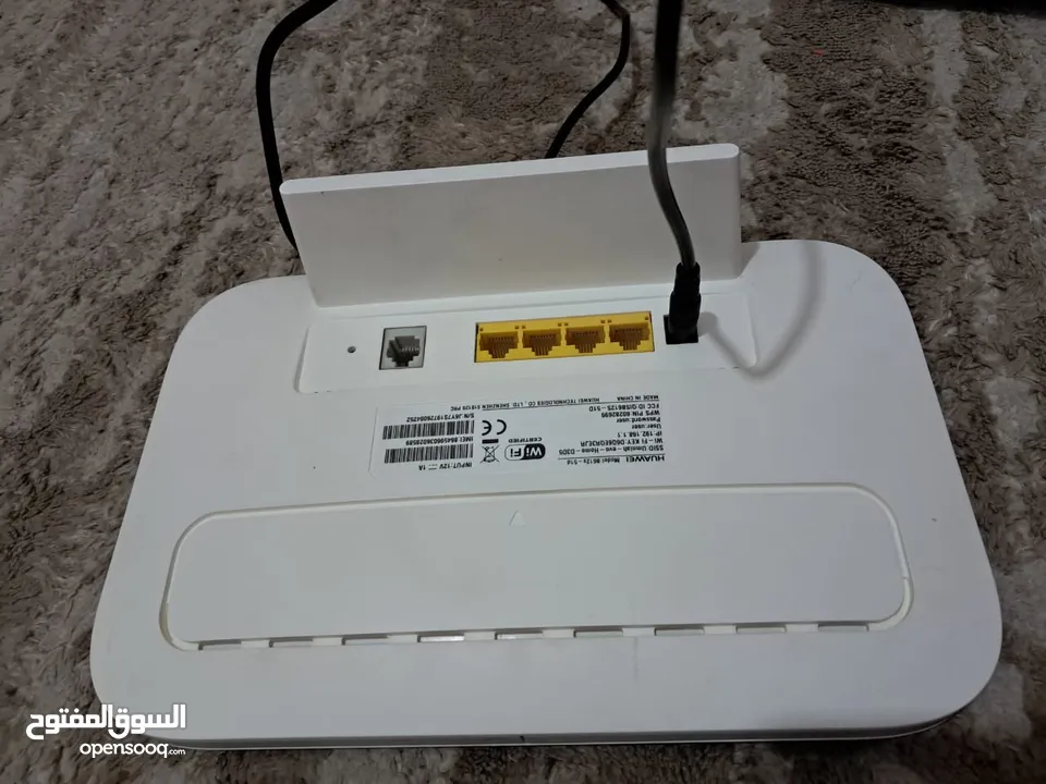 جهاز ثابت راوتر أمنية EVO 4G مستعمل بحالة ممتازة وأجهزة Mifi بحالة الوكالة بالكرتونة غير مستعملة ...
