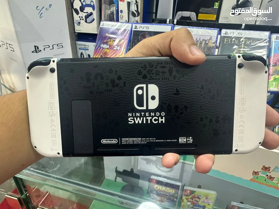 Nintendo switch animal crossing edition