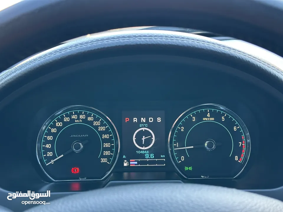 JAGUAR XF 2014 Full option وارد الوكالة / صيانة الوكالة قاطعة مسافة 100 الف كم