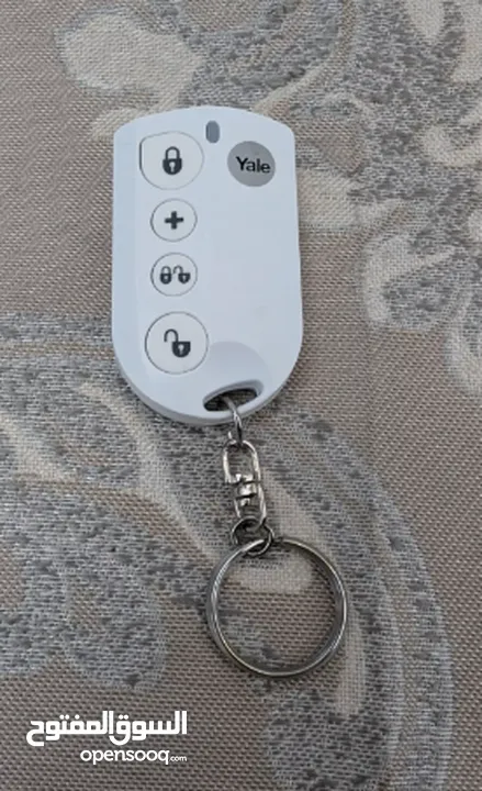 Yale EF-KF Easy Fit Alarm Remote Keyfob White DIY Friendly Accessory for SR