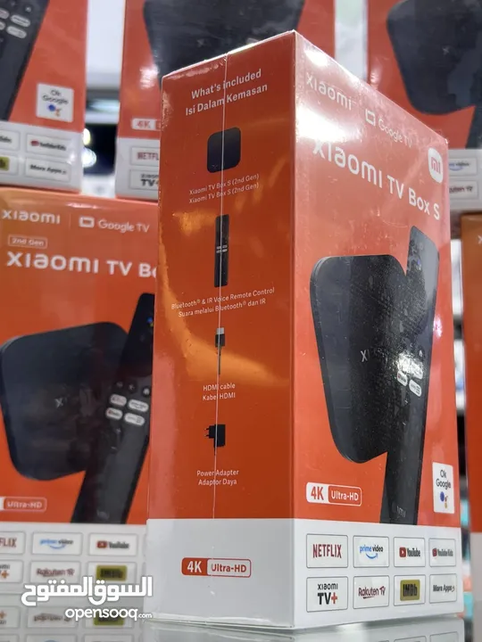 Mi Box s 4K gen 2 شاومي بوكس  الجيل الثاني (2024) جديد مسكر  متوفر لدينا ليما موبايل كمية محدودة