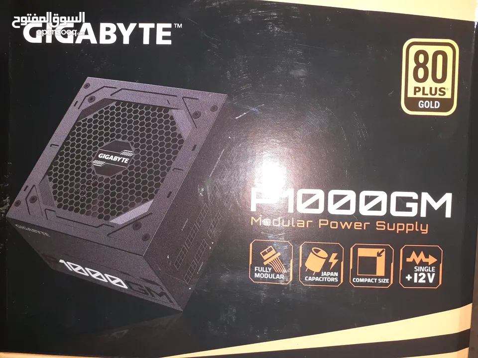 باور GIGABYTE P1000GM 1000w+seagate barracuda 8tb