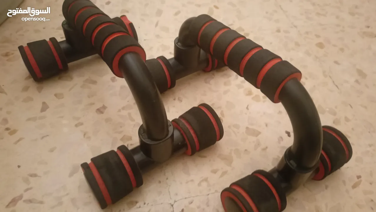 push-ups stand & leg weights