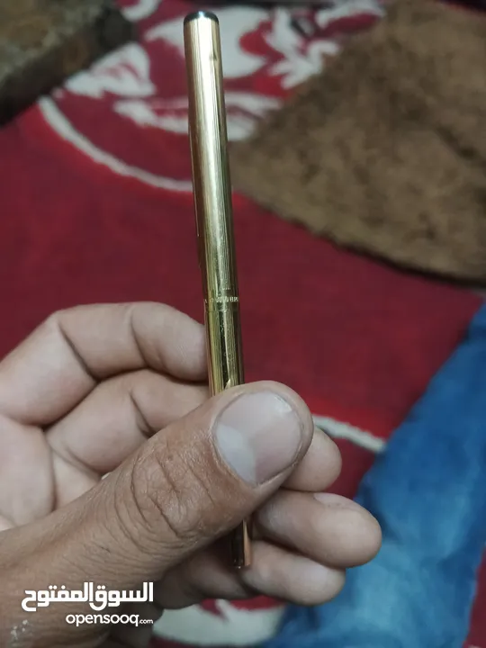 قلم جيفر مطلي ذهب