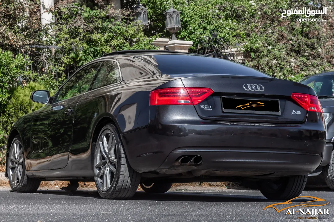 Audi A5 Coupe 2013 Quattro   السيارة وارد الشركة و قطعت مسافة 121,000 كيلو متر