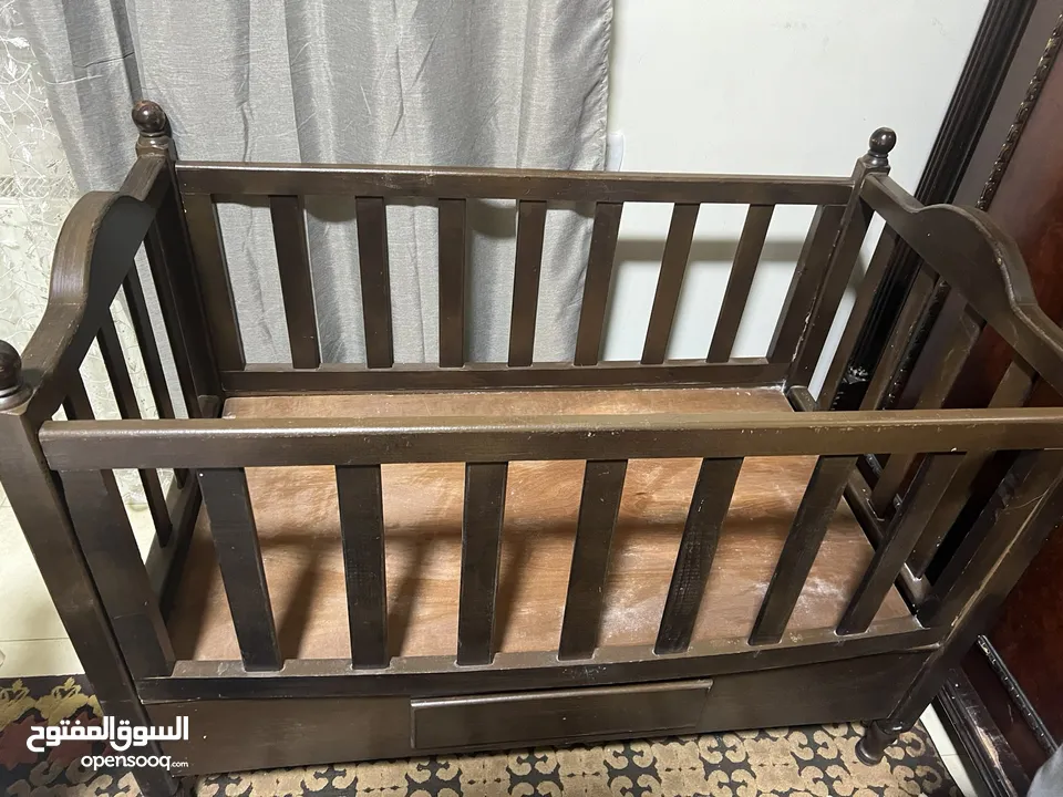 تخت بيبي حجم السرير 120*60