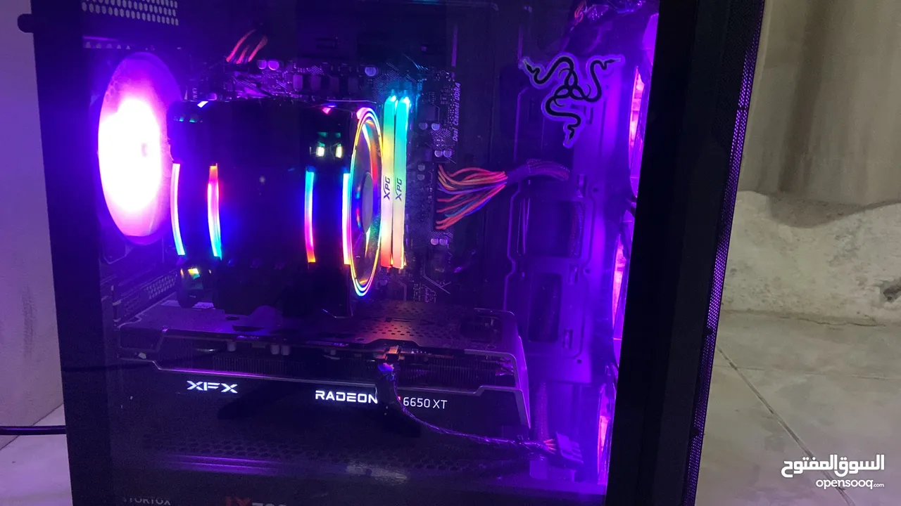 PC RX 6650 XT Ryzen 5 5500