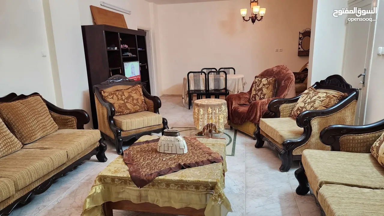 شقه مفروشه للايجار في منطقه العامريه بنابلس