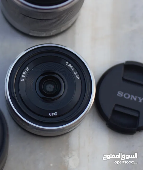 عدسه سوني اوتو فوكس Sony 16mm AF F2.8 Lens for Sony E Mount