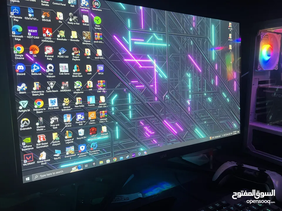 Deve gaming monitor