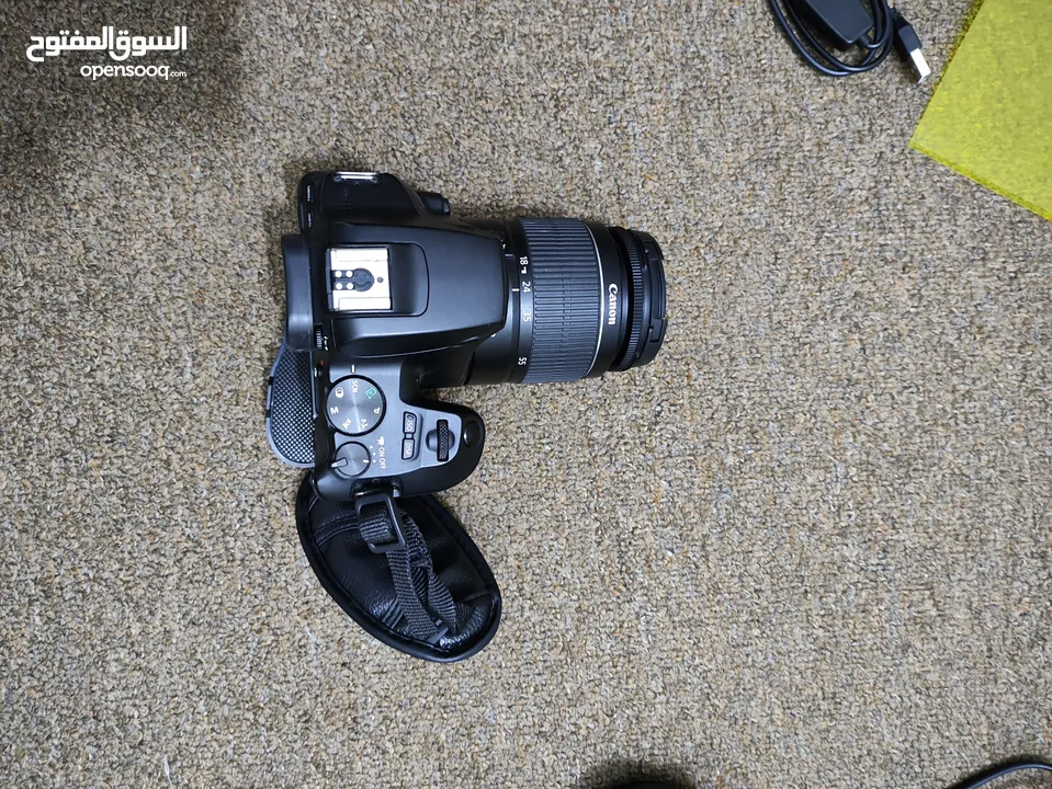 كاميرا كانون 250D مع عدسات احترافية