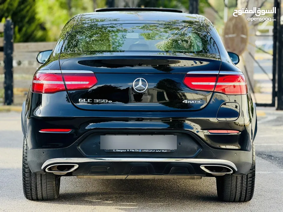Mercedes benz GLC350e coupe 2018 فحص كامل كرت ابيض