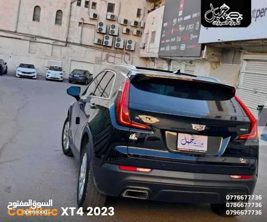 كاديلاك XT4 2023 اعلى صنف فحص كفالة الشركه كاش أو أقساط
