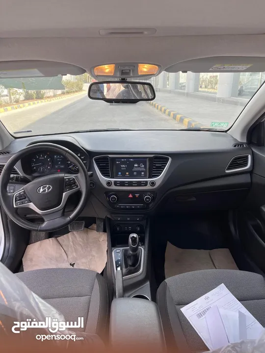 هونداي اكسنت 2019 فل كامل مع فتحه ماشي 50 الف فقط