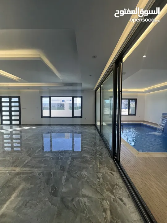 villa for rent in Al-Khairan Residential private swimming pool