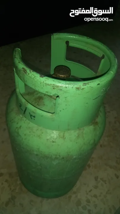 عرض مميز  جرة غاز خضراء نضيفة فارغة للبيع