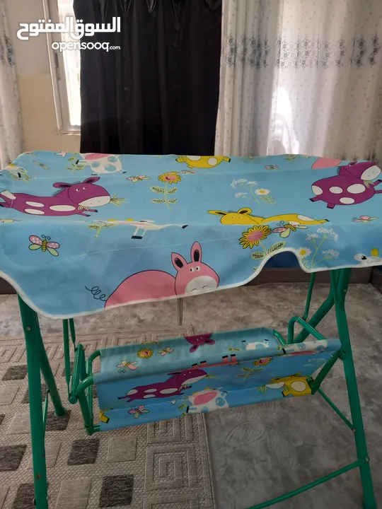 مرجيحة اطفال شبه جديده